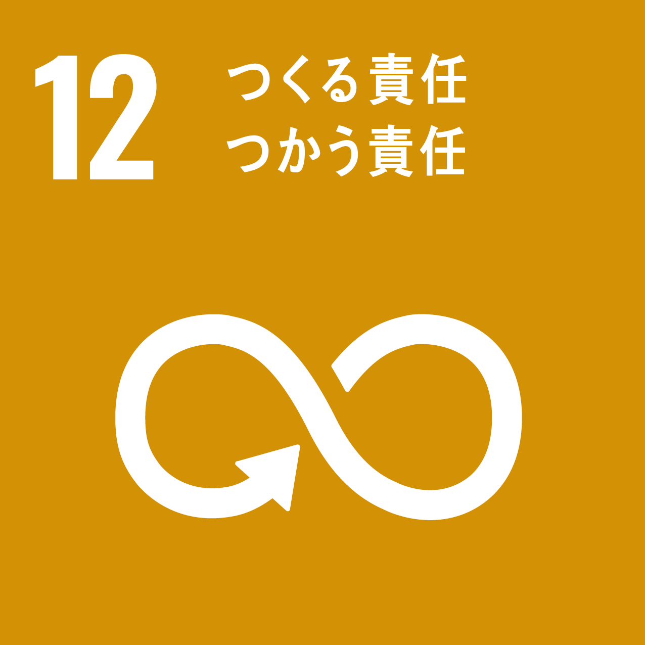 イラスト：12.つくる責任、つかう責任