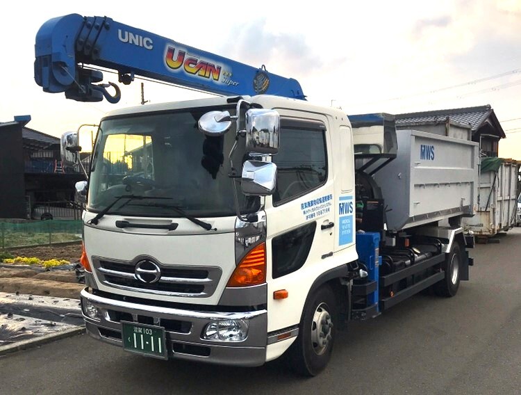 写真：コンテナ車